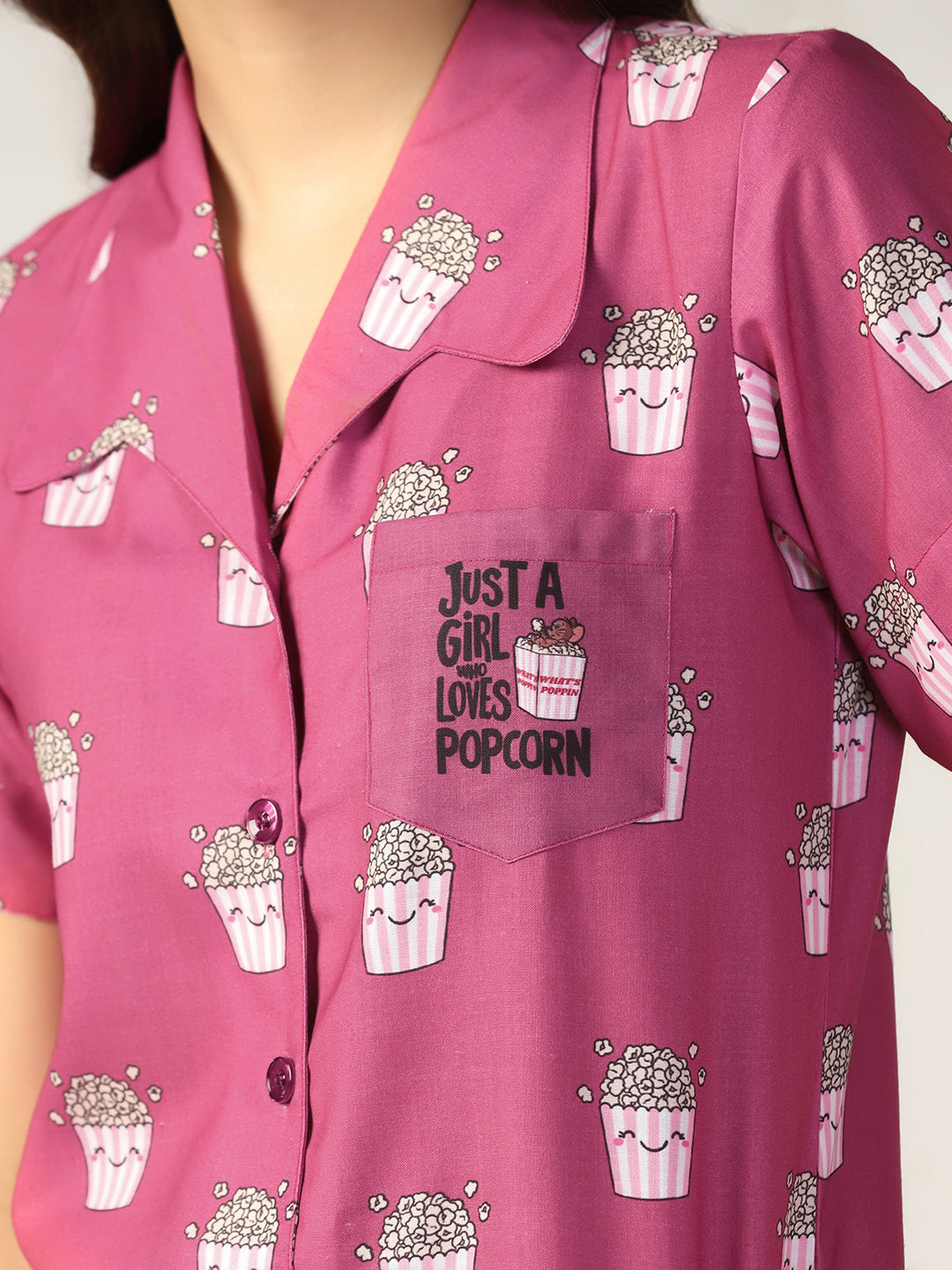 Popcorn Party PJ Set House of Comfort