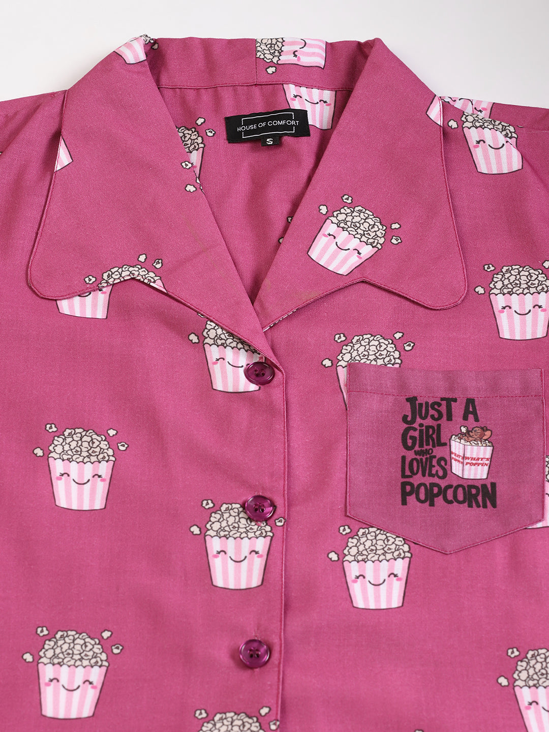 Popcorn Party PJ Set House of Comfort