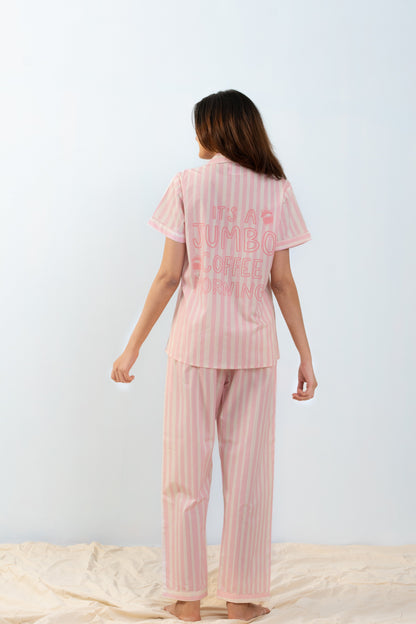 Jumbo Coffee Morning PJ Set House of Comfort