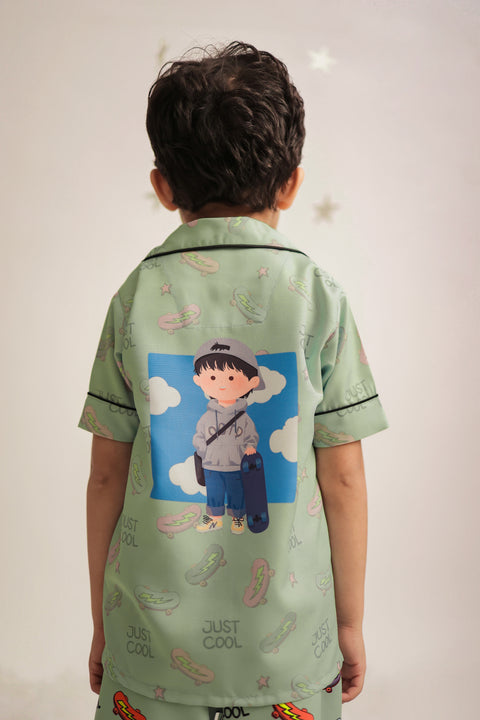 The Cool Dude Kid’s PJ Set thehouseofcomfort