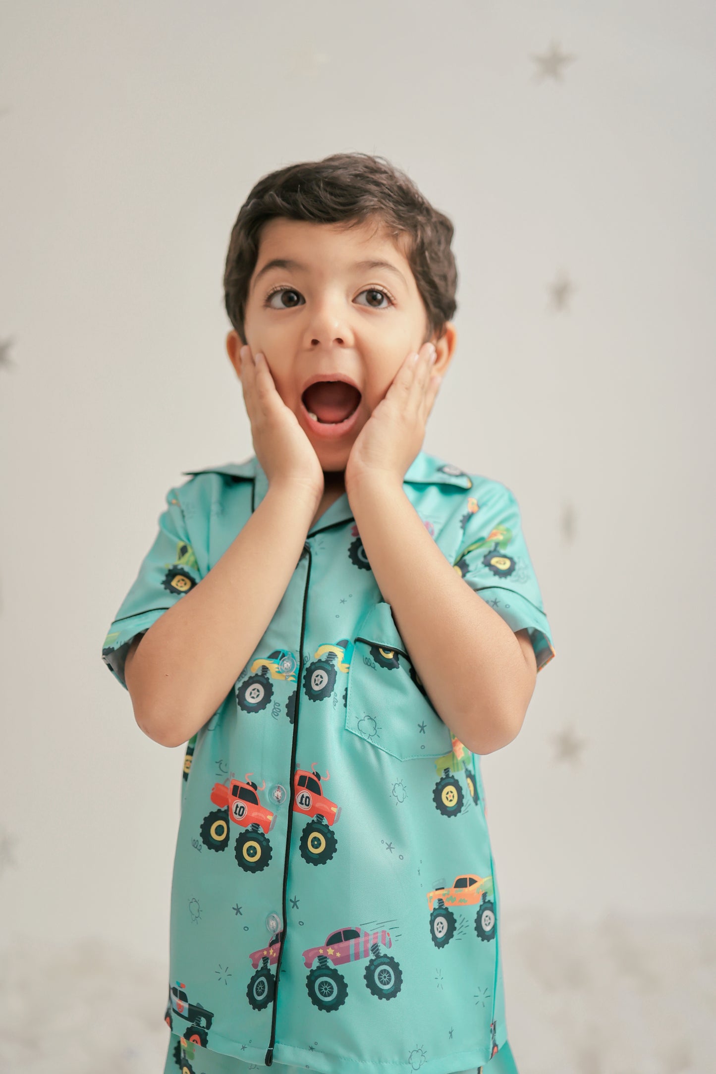 Wheels & Trucks Shorts Set thehouseofcomfort