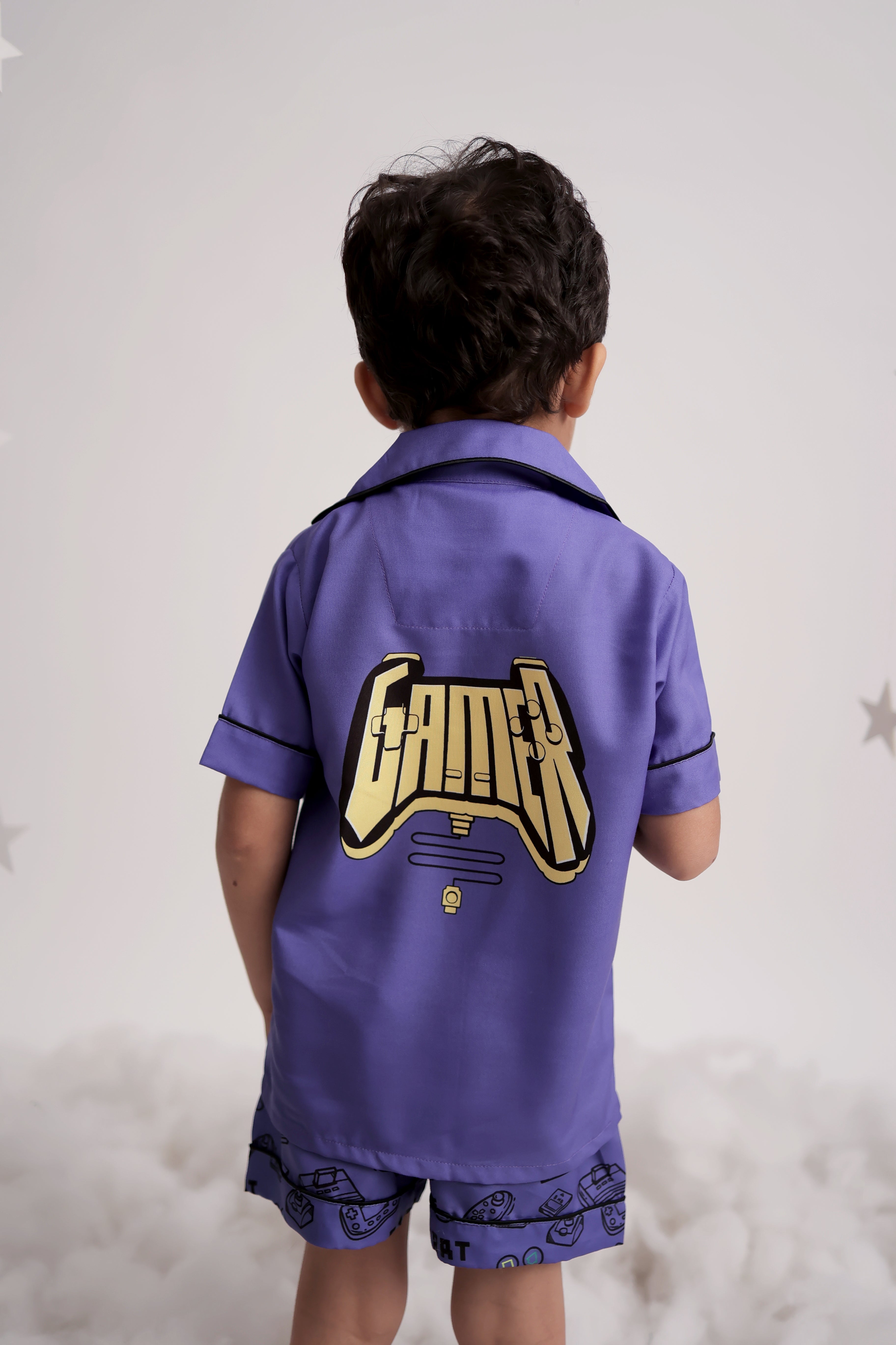 Lil Gamer Shorts Set thehouseofcomfort