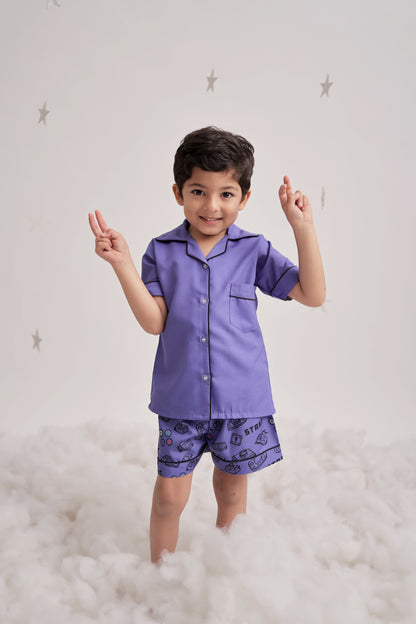 Lil Gamer Shorts Set thehouseofcomfort