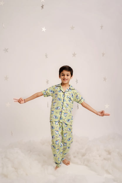 World of Whales PJ Set thehouseofcomfort