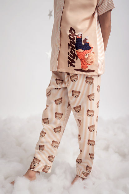 Little Hip Hoper PJ Set thehouseofcomfort