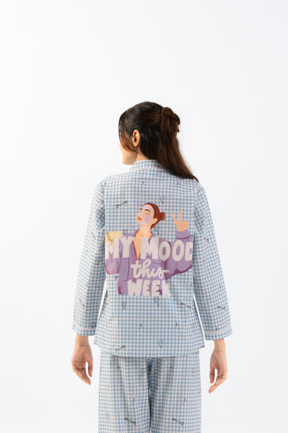Mood Check PJ Set House of Comfort