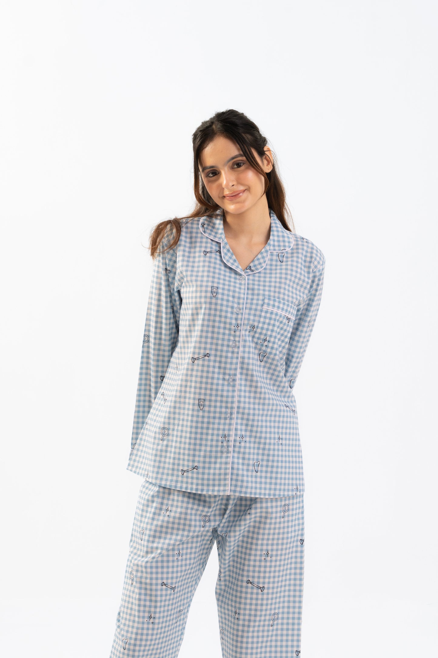 Mood Check PJ Set House of Comfort