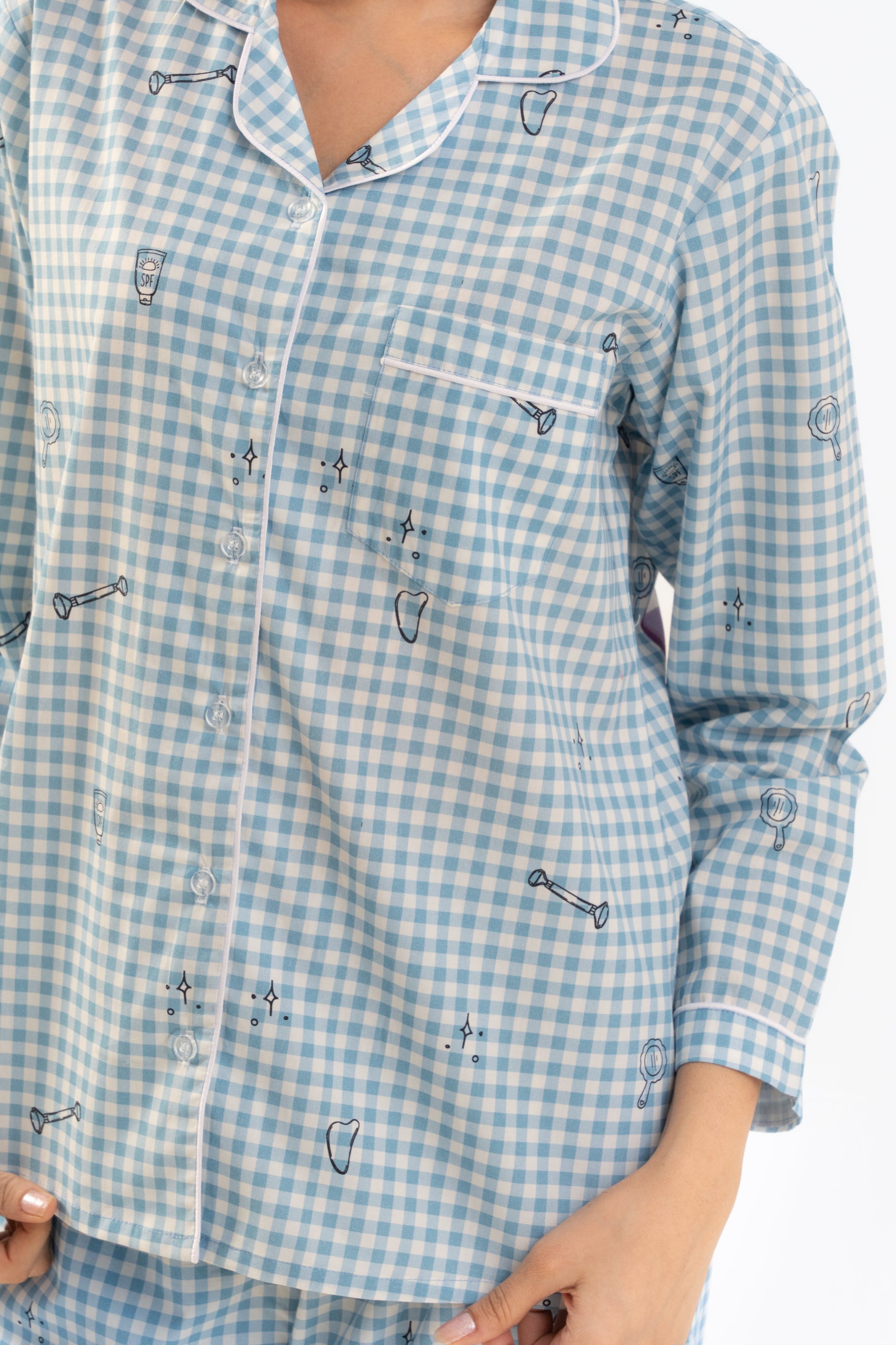 Mood Check PJ Set House of Comfort