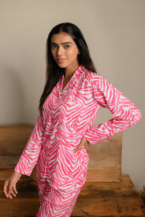The Barbiecore PJ Set House of Comfort