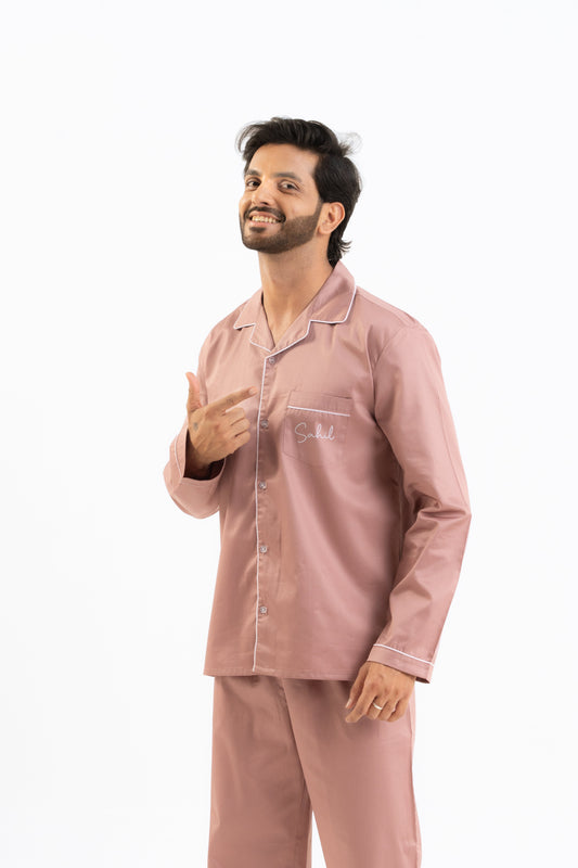 Personalised Pocket PJs - Male House of Comfort