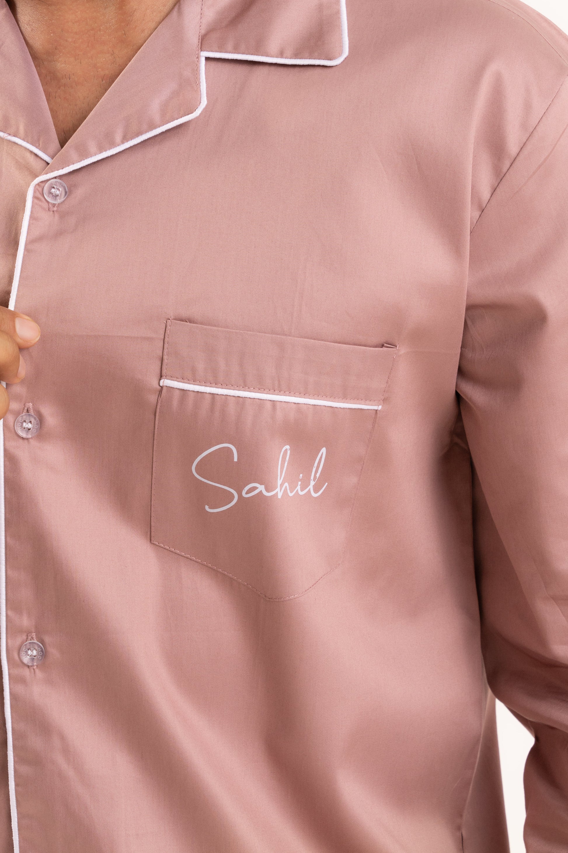 Personalised Pocket PJs - Male House of Comfort