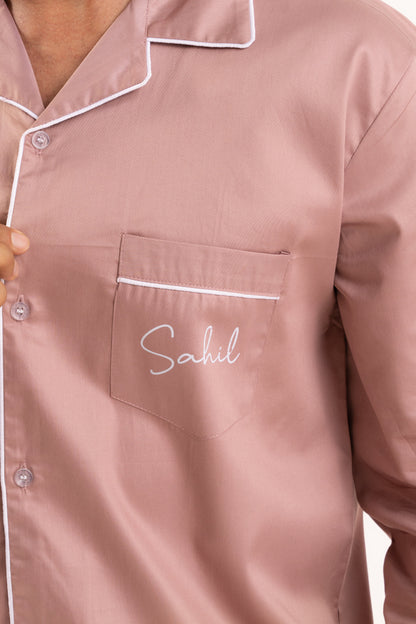 Personalised Pocket PJs - Male House of Comfort