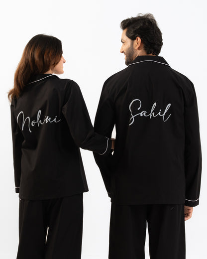 Personalised Name & Initials PJ Set - Male House of Comfort