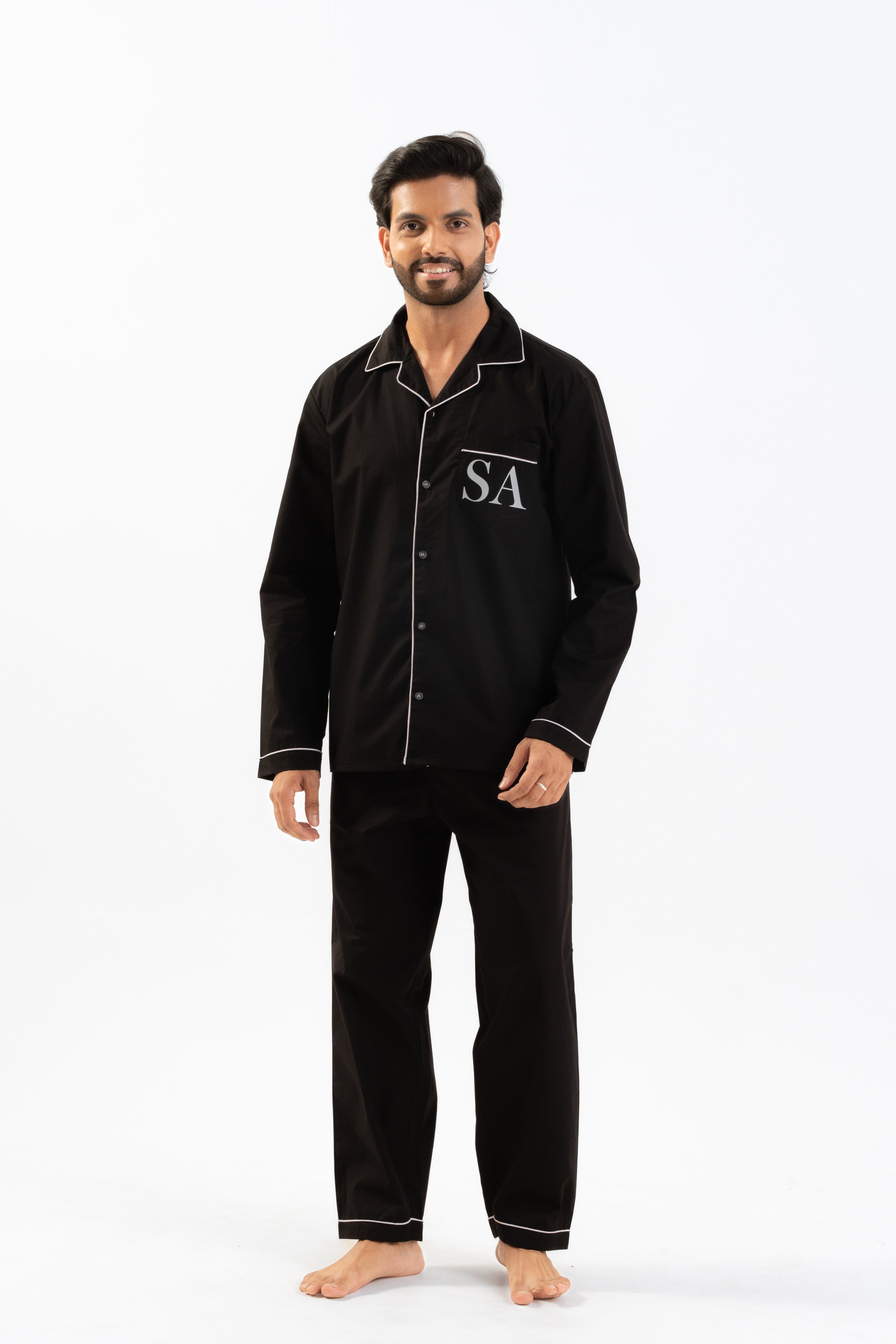 Personalised Name & Initials PJ Set - Male House of Comfort