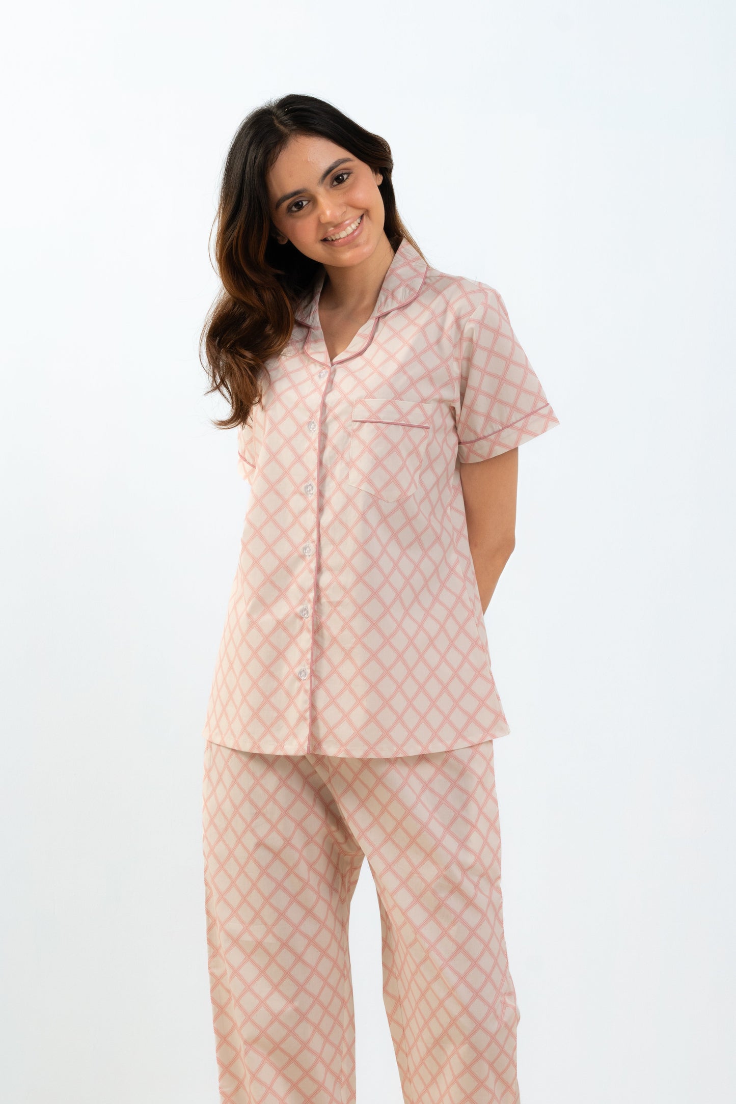 Pink Glow PJ Set House of Comfort