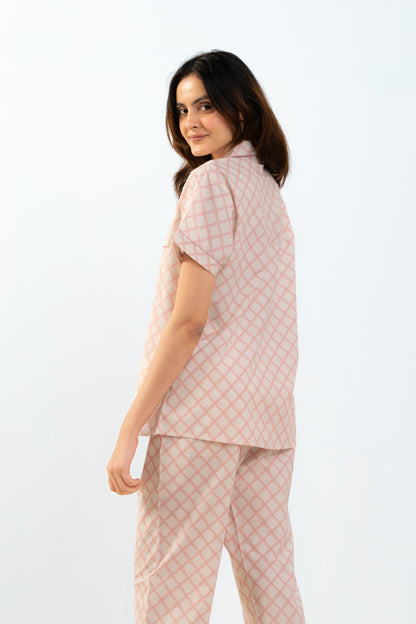 Pink Glow PJ Set House of Comfort