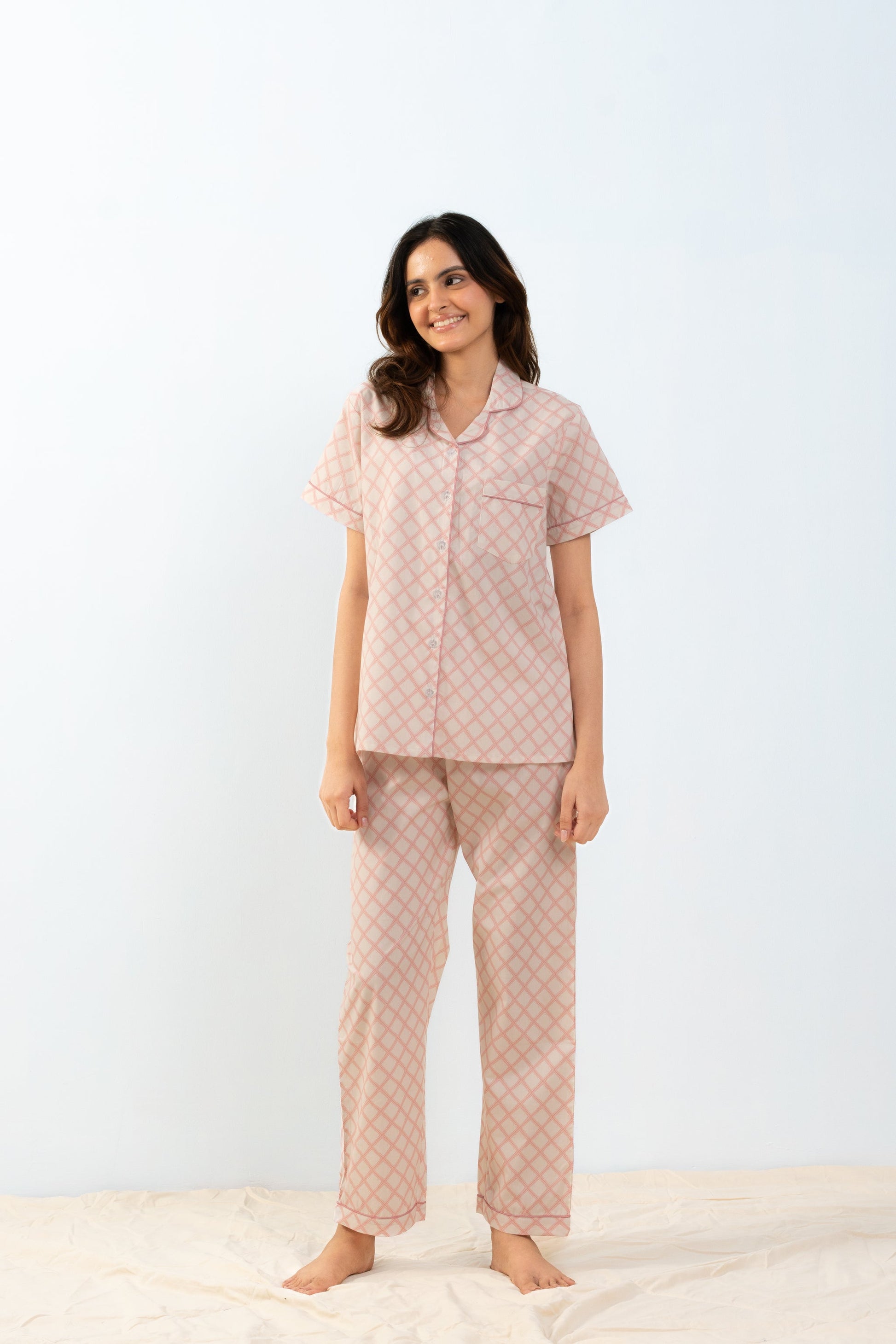 Pink Glow PJ Set House of Comfort