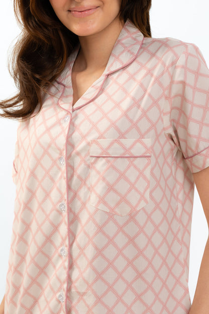 Pink Glow PJ Set House of Comfort