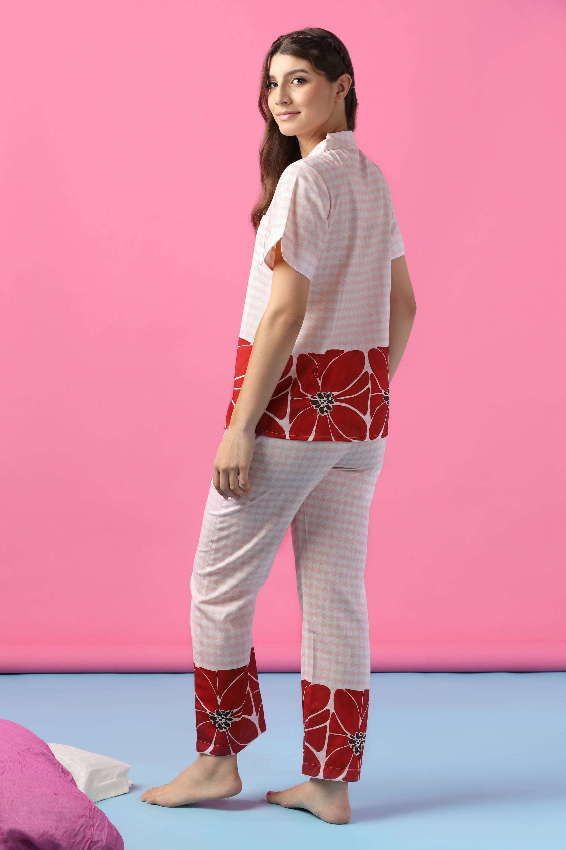 Red Radiance PJ Set House of Comfort