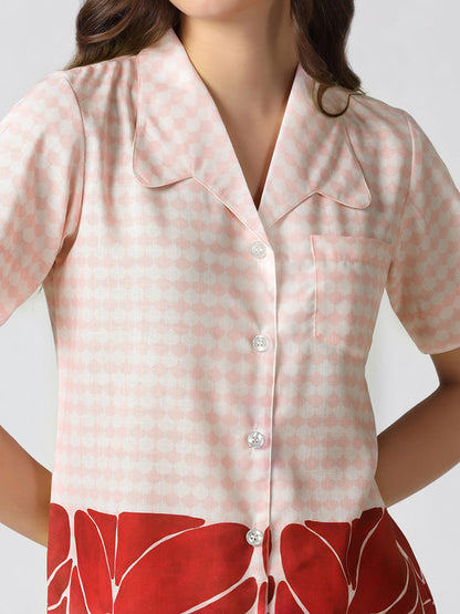 Red Radiance PJ Set House of Comfort