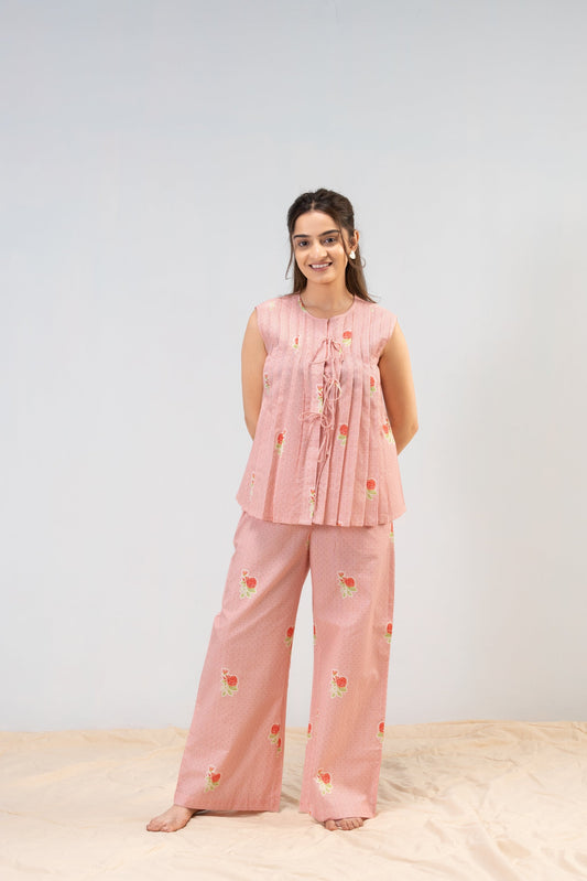 Scarlet Garden PJ Set House of Comfort