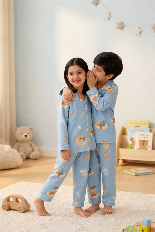 Sleepy Bear Tales PJ Set House of Comfort
