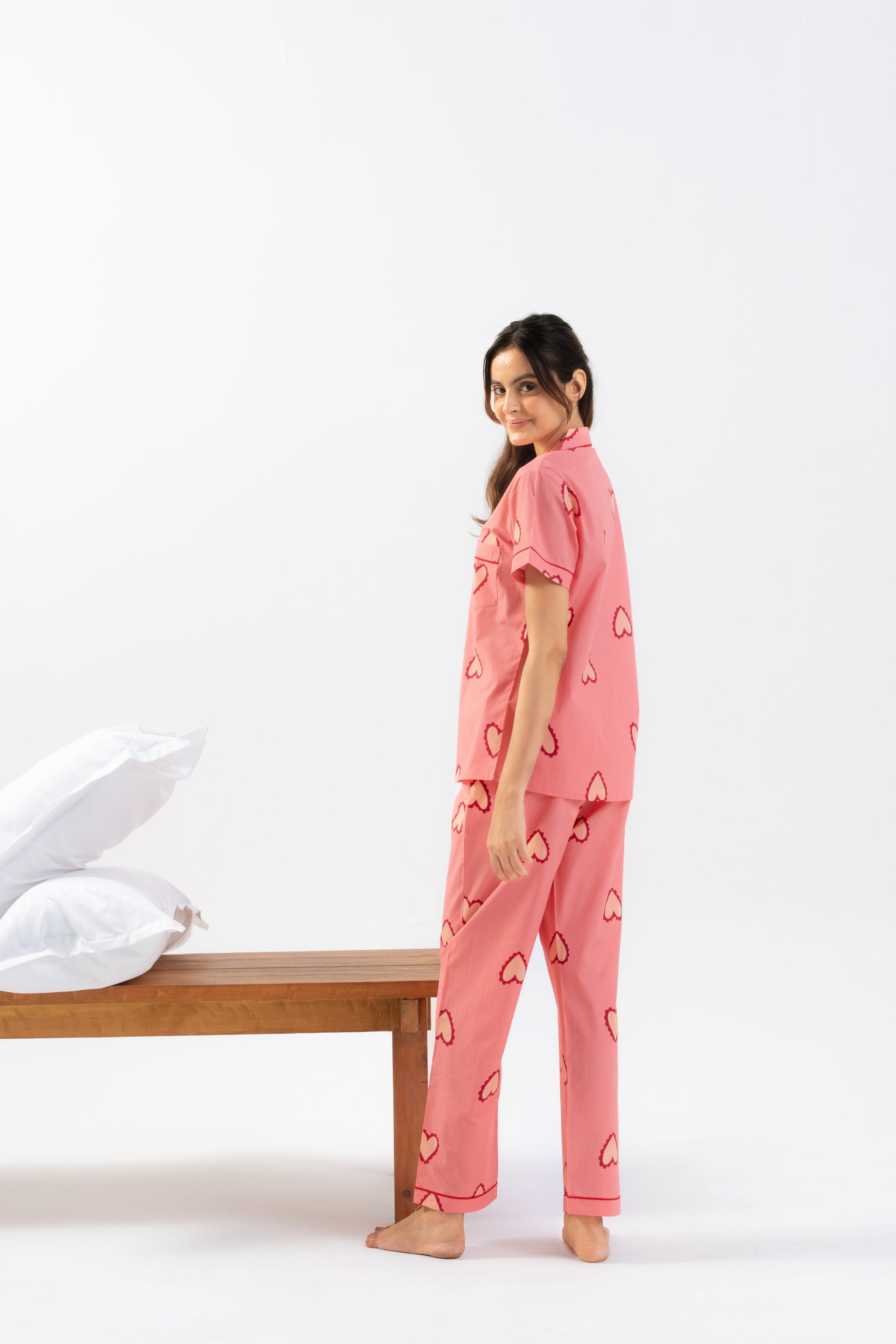 Soft Heart PJ Set House of Comfort