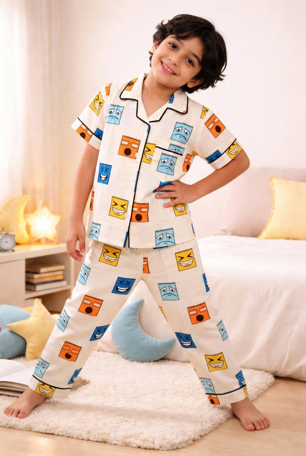 Happy Blocks PJ Set House of Comfort