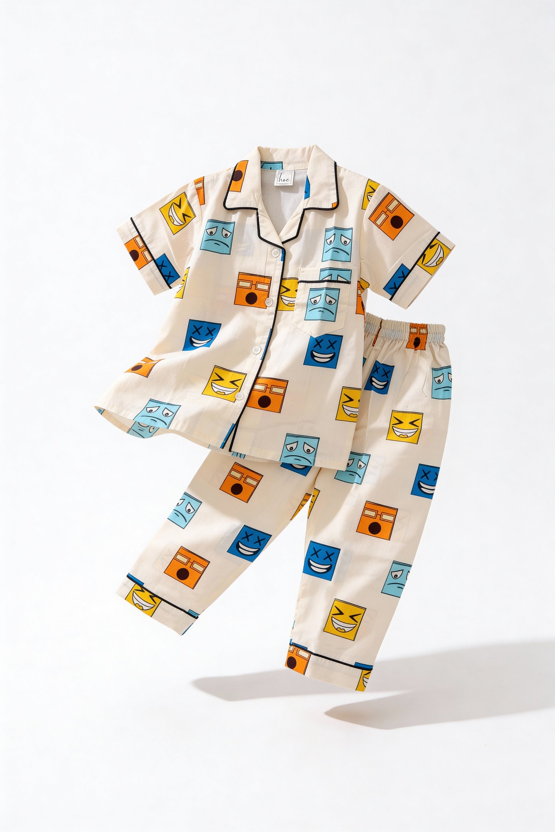 Happy Blocks PJ Set House of Comfort