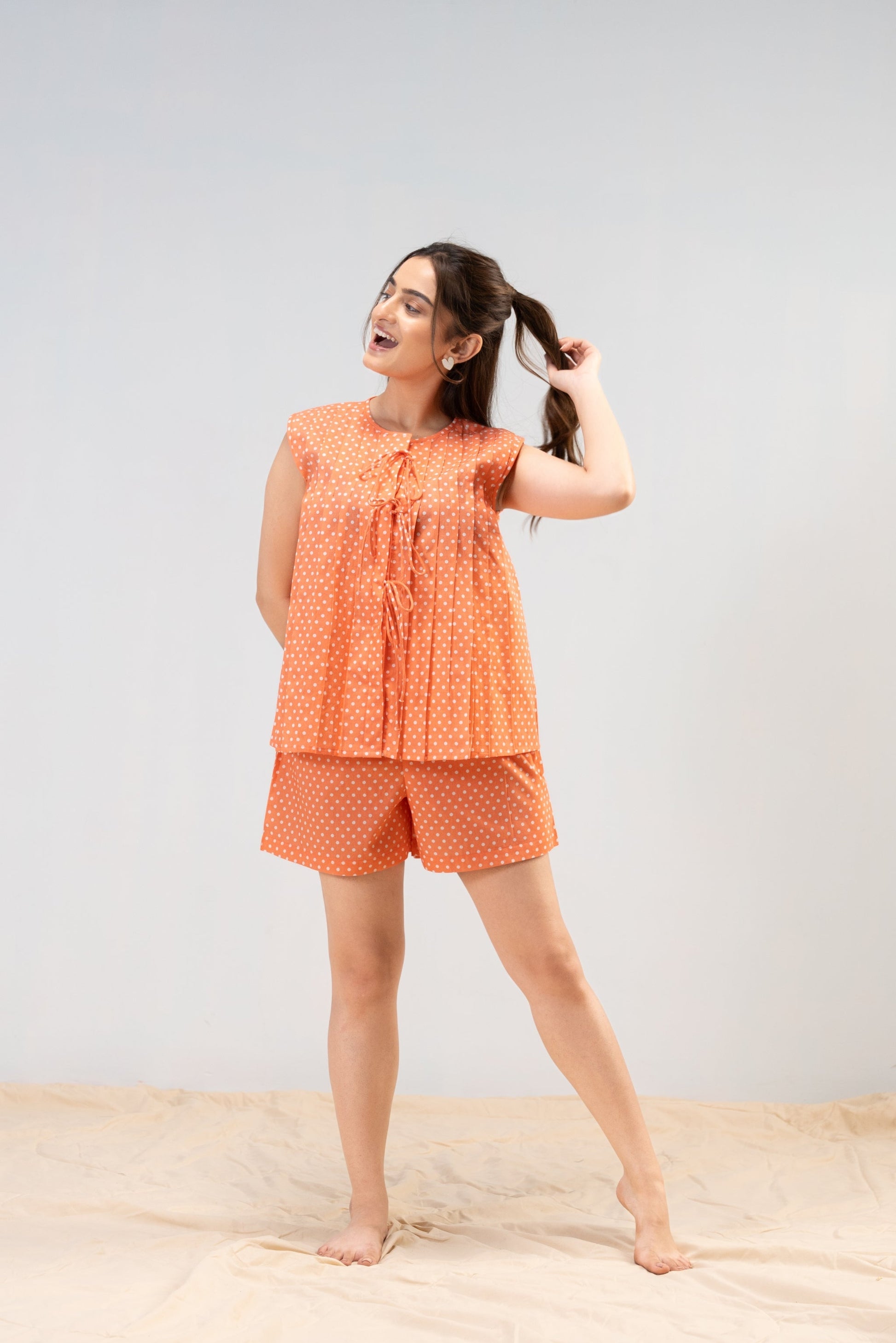 Sunny Dots Shorts Set House of Comfort