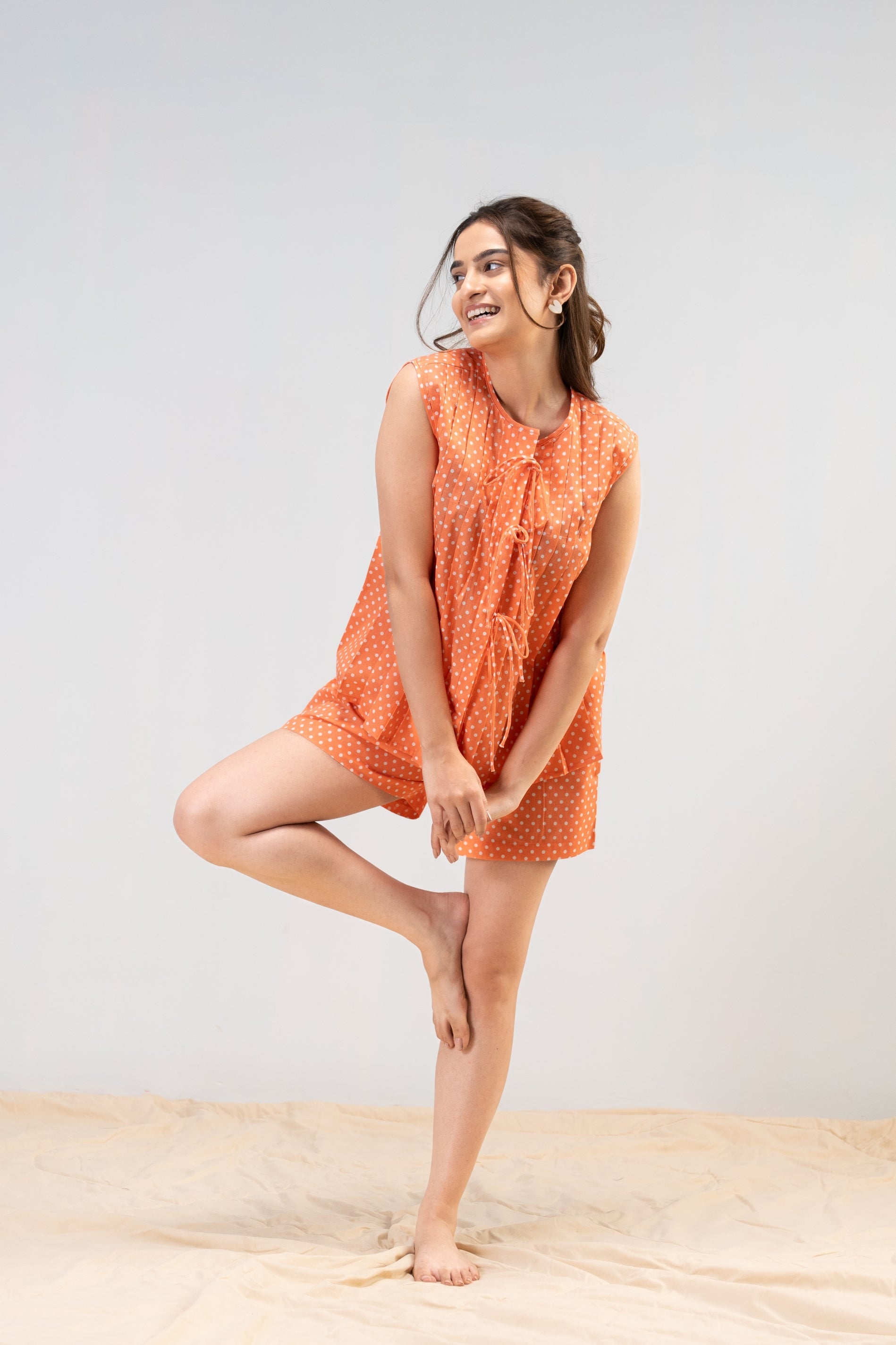 Sunny Dots Shorts Set House of Comfort