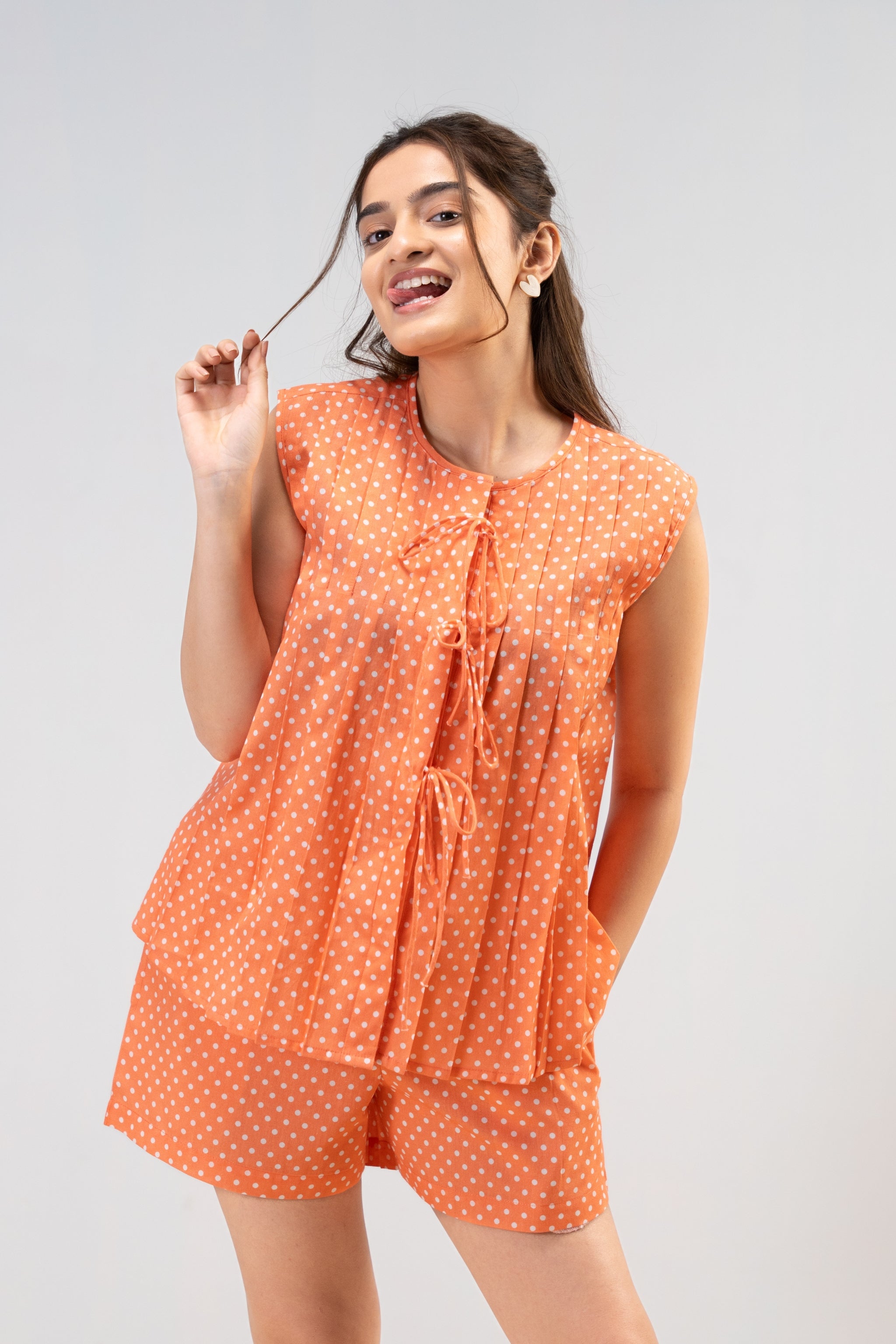 Sunny Dots Shorts Set House of Comfort