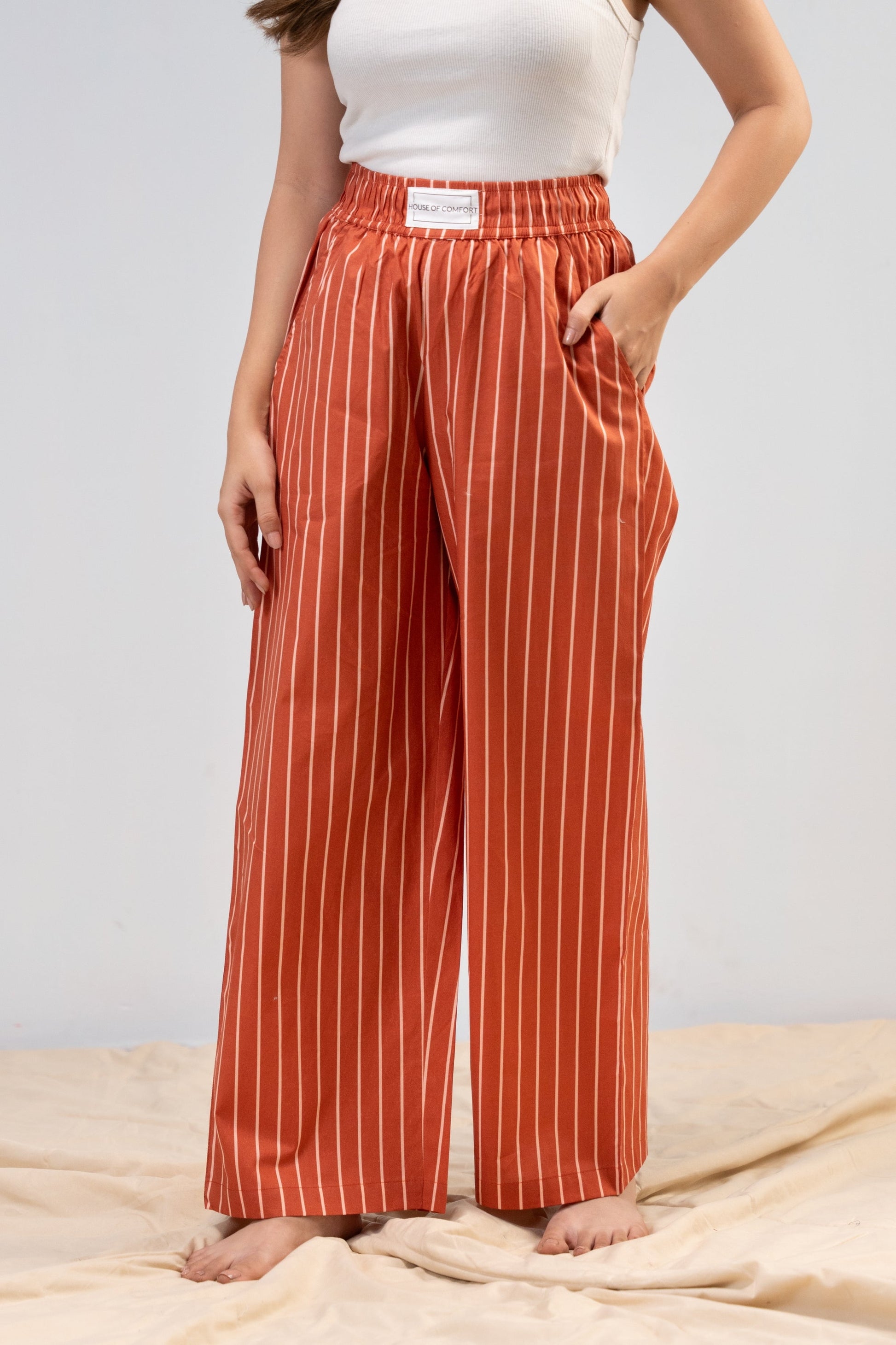 Sunset Stripe Pajamas House of Comfort