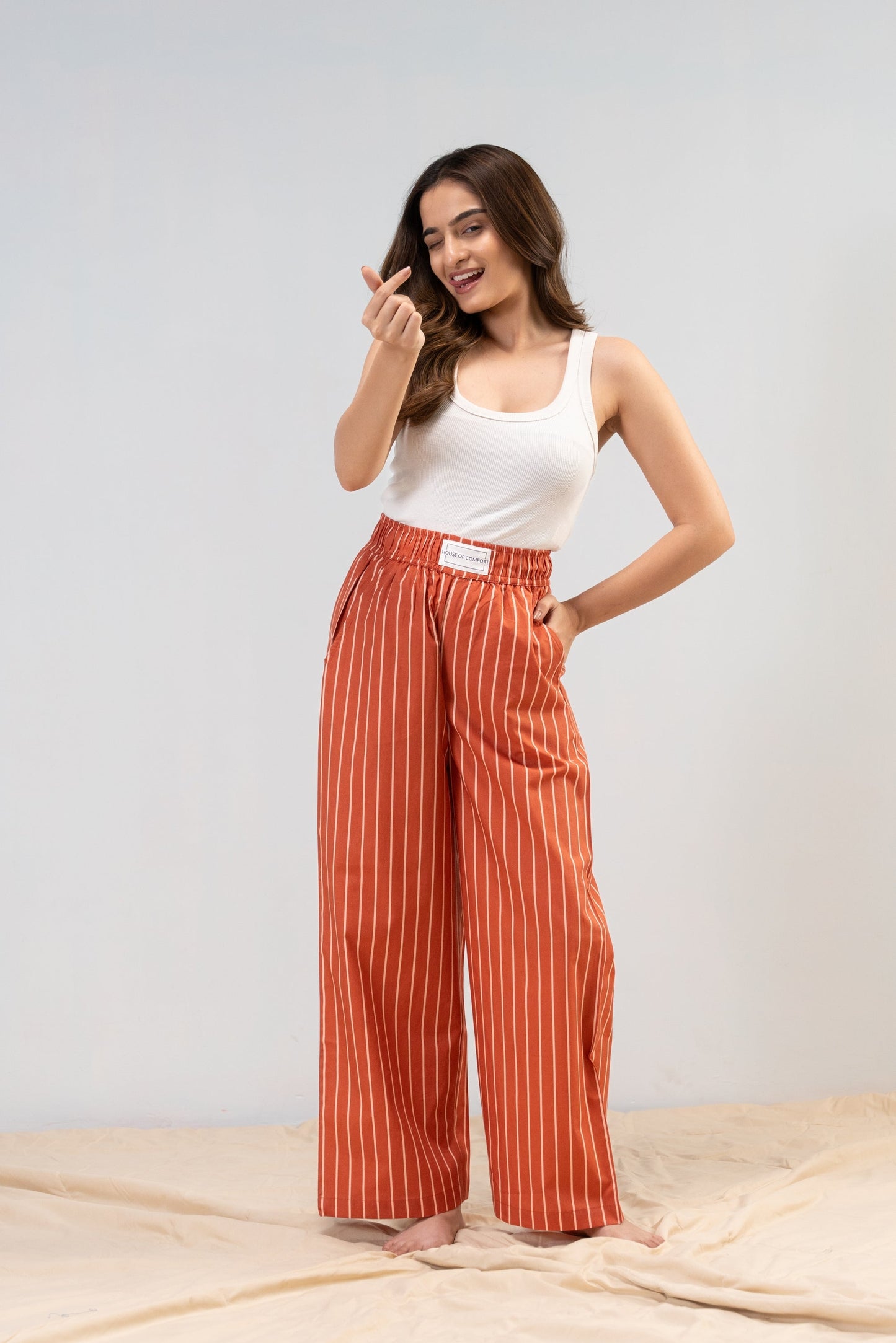 Sunset Stripe Pajamas House of Comfort