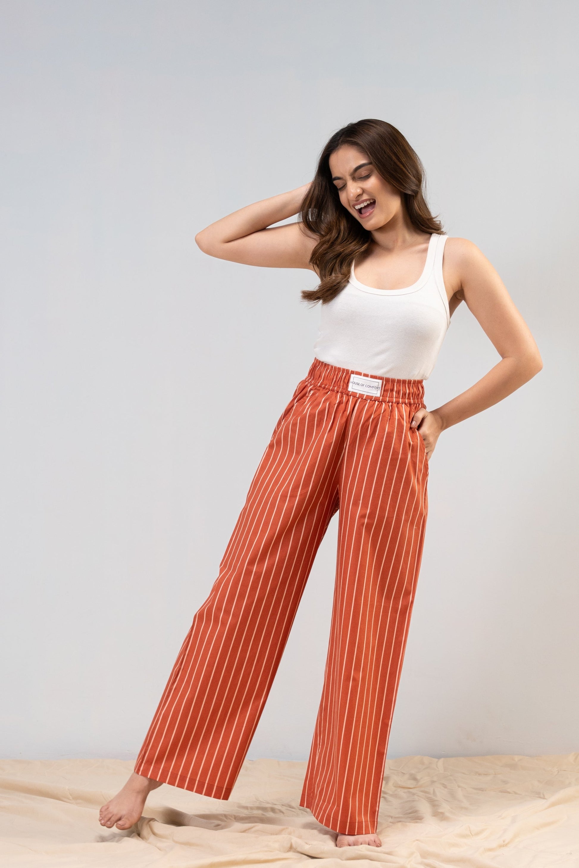 Sunset Stripe Pajamas House of Comfort