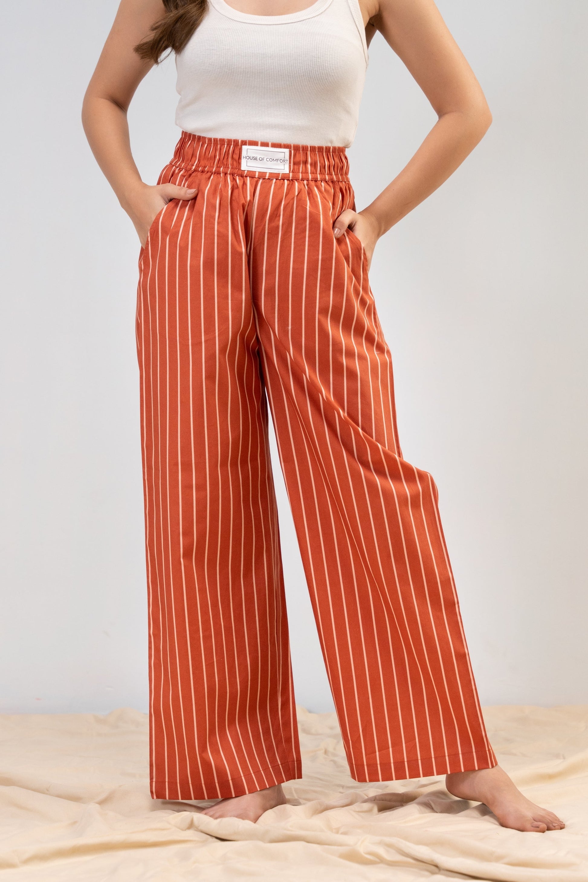 Sunset Stripe Pajamas House of Comfort