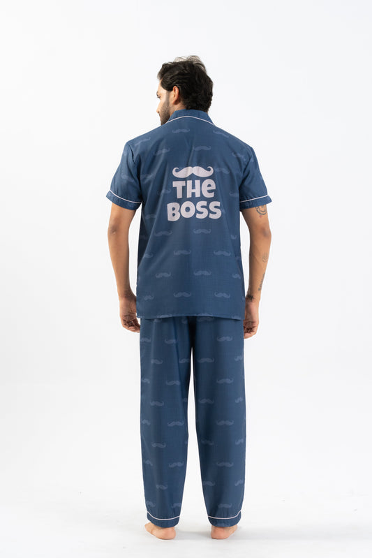 The Boss PJ Set - Male thehouseofcomfort