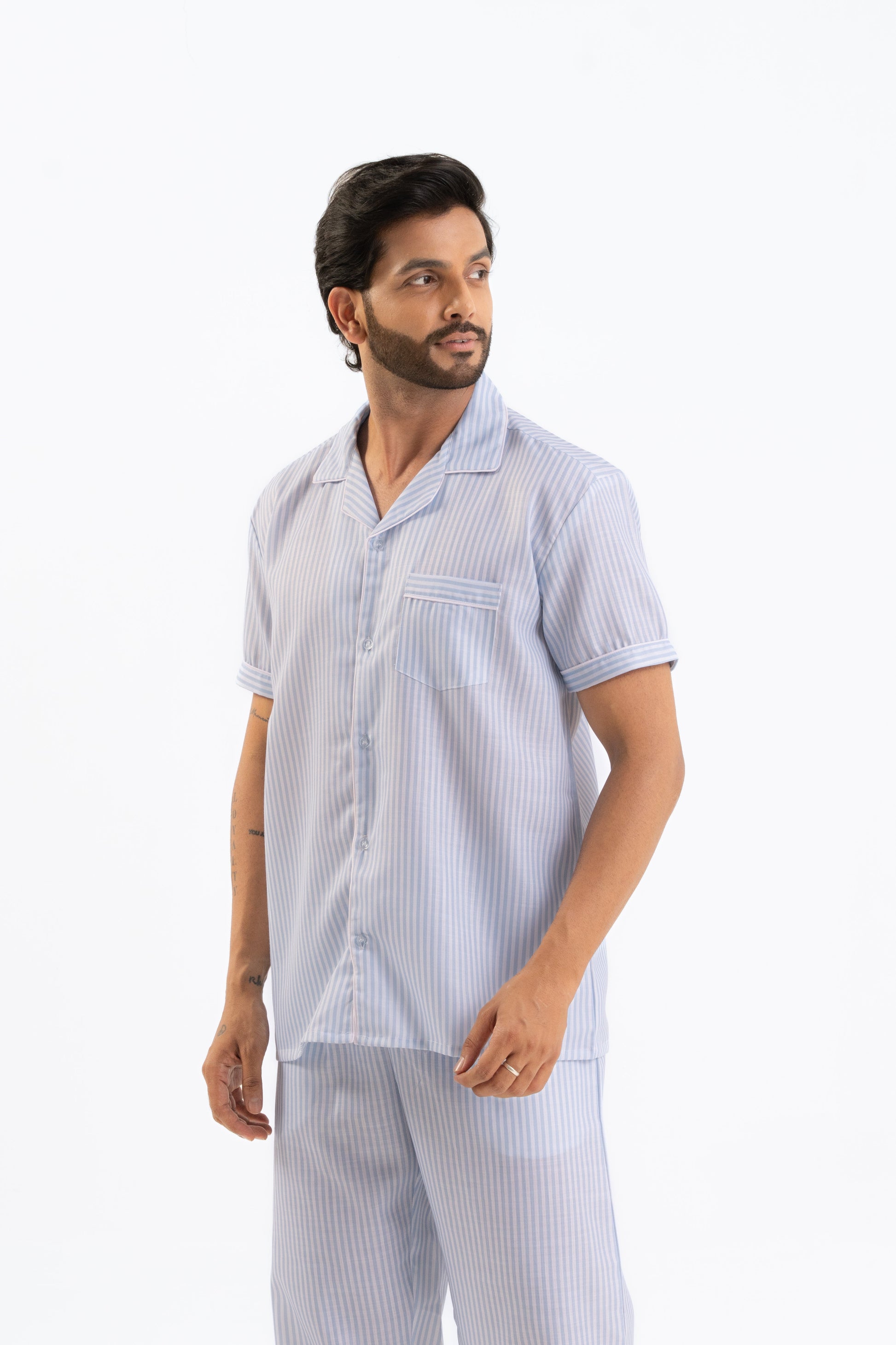 Classic Stripes PJ Set - Male thehouseofcomfort
