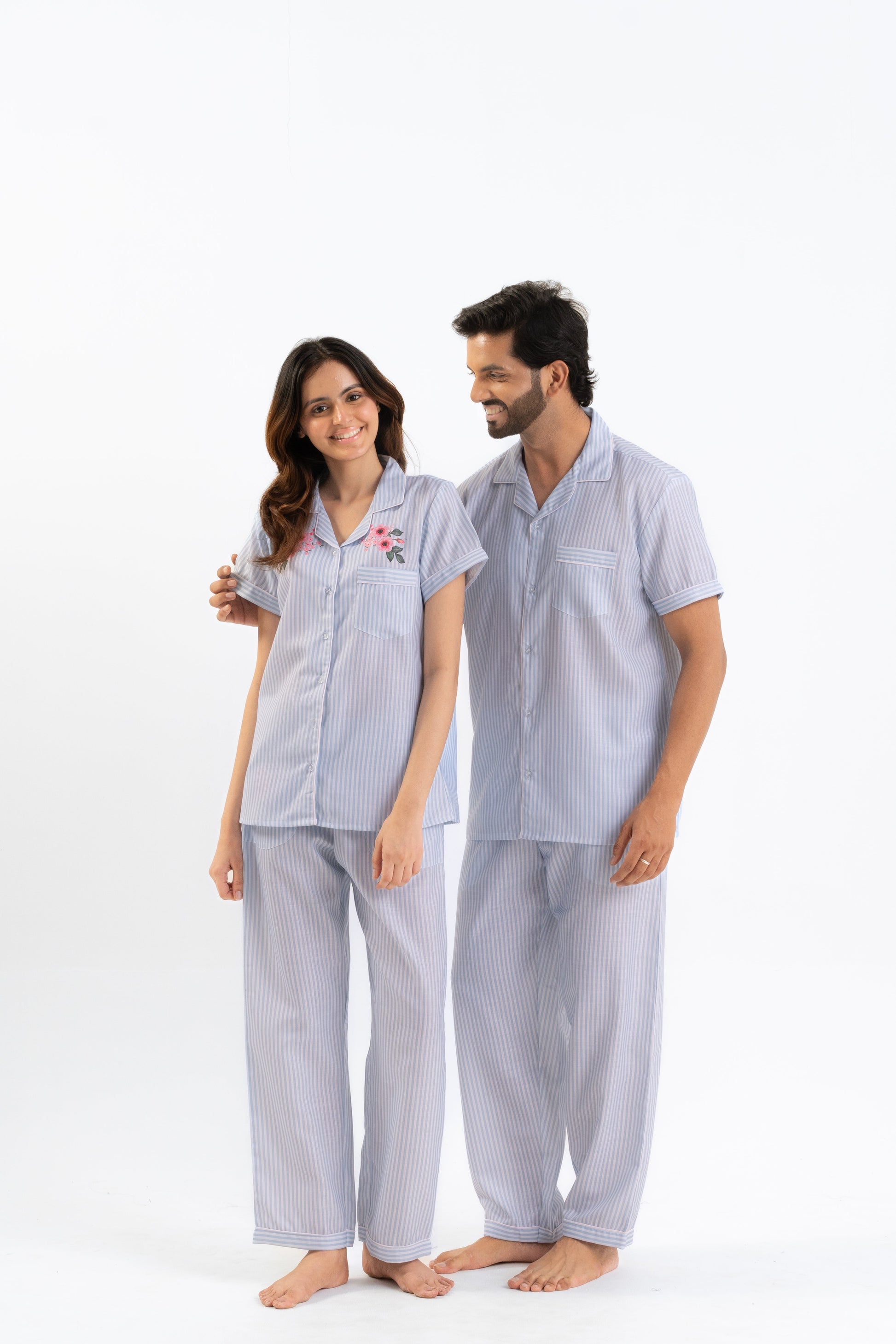 Classic Stripes PJ Set - Female thehouseofcomfort