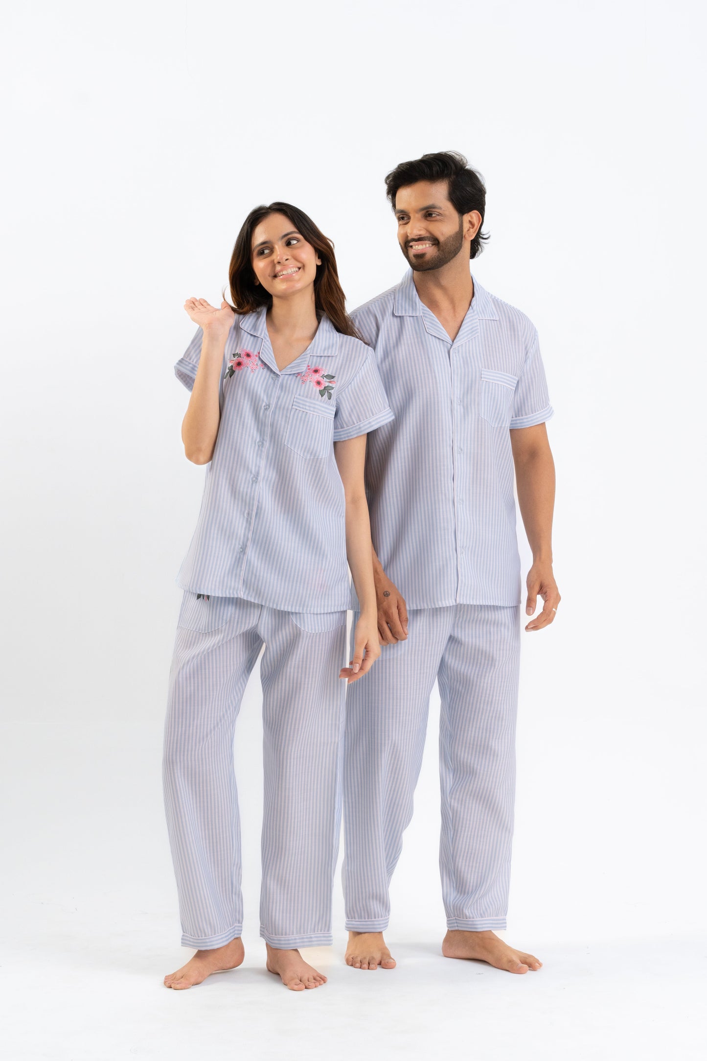 Classic Stripes PJ Set - Female thehouseofcomfort