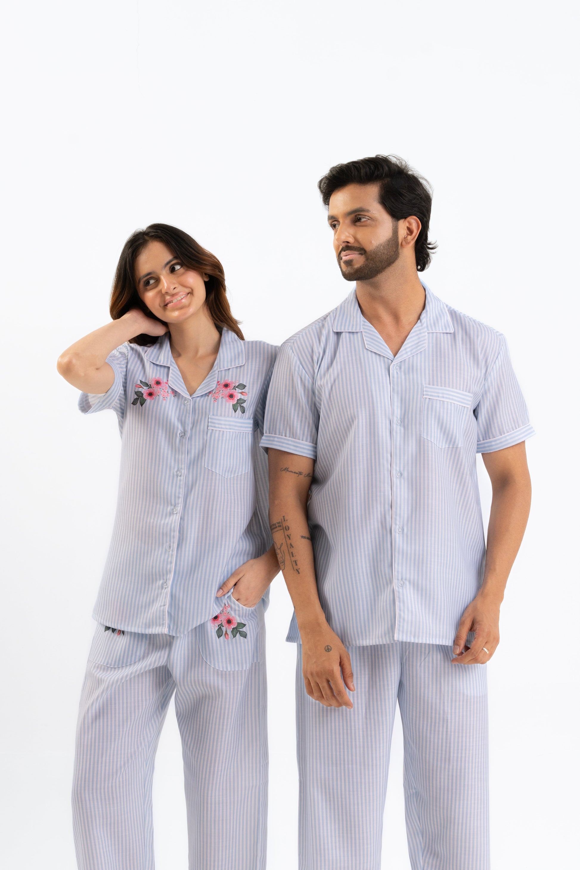 Classic Stripes PJ Set - Female thehouseofcomfort