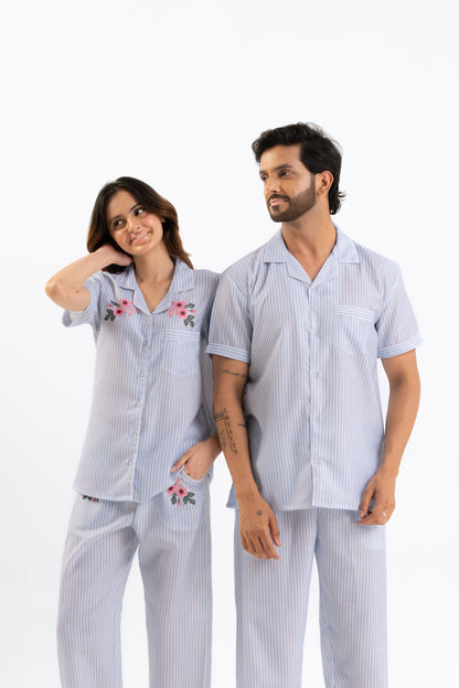 Classic Stripes PJ Set - Female thehouseofcomfort