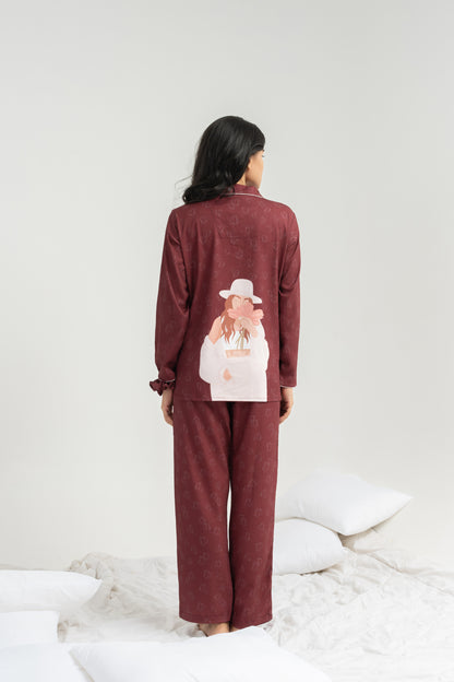 The Blooming Girl PJ Set House of Comfort