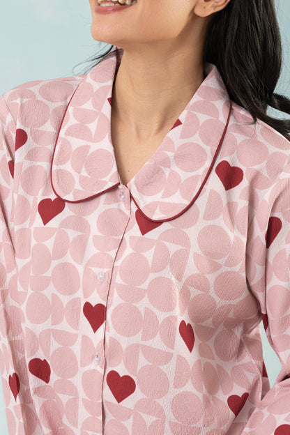 The Red Heart PJ Set House of Comfort