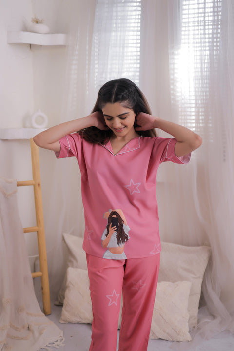 The Selfie Girl PJ Set House of Comfort