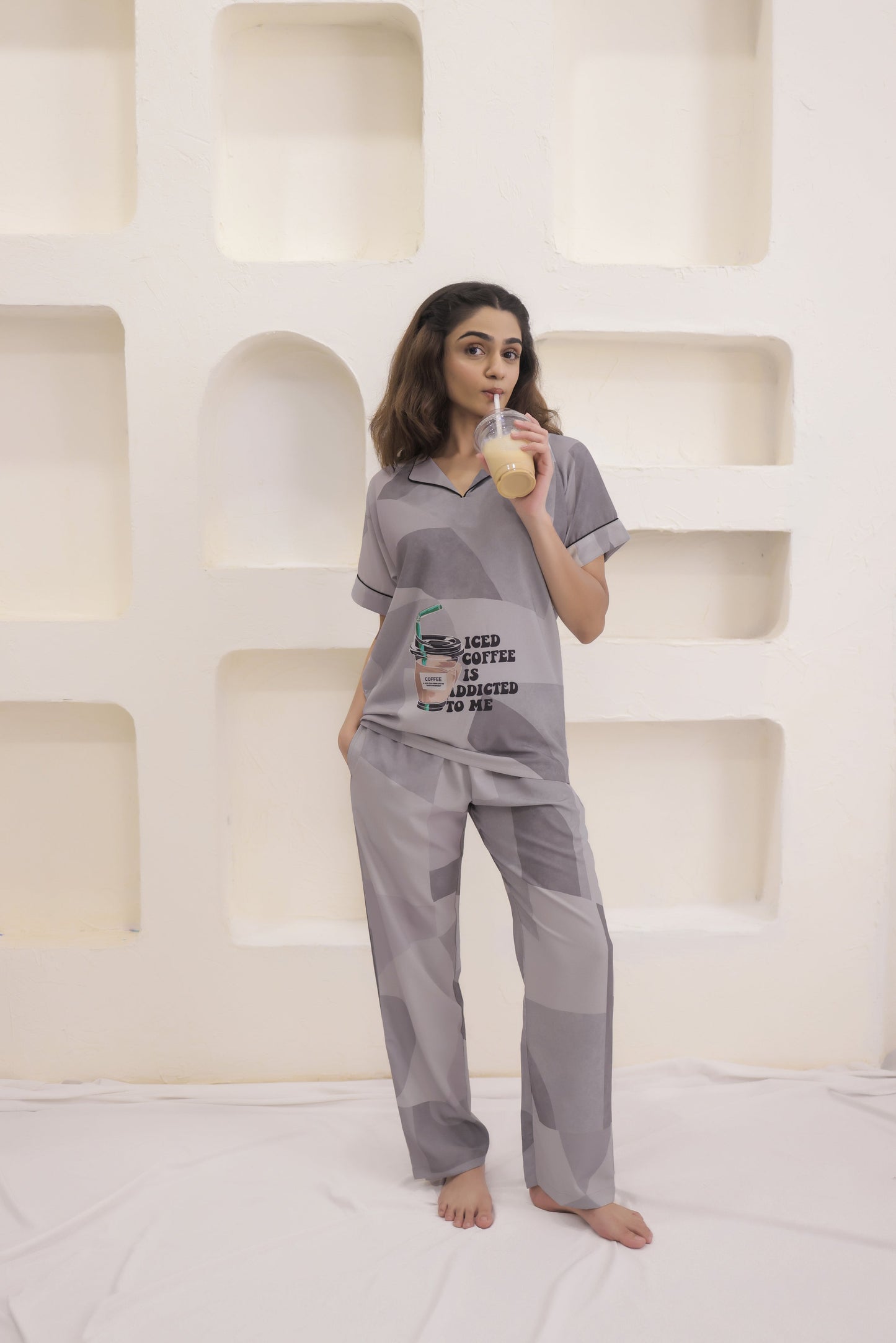 The Spill the Beans PJ Set House of Comfort