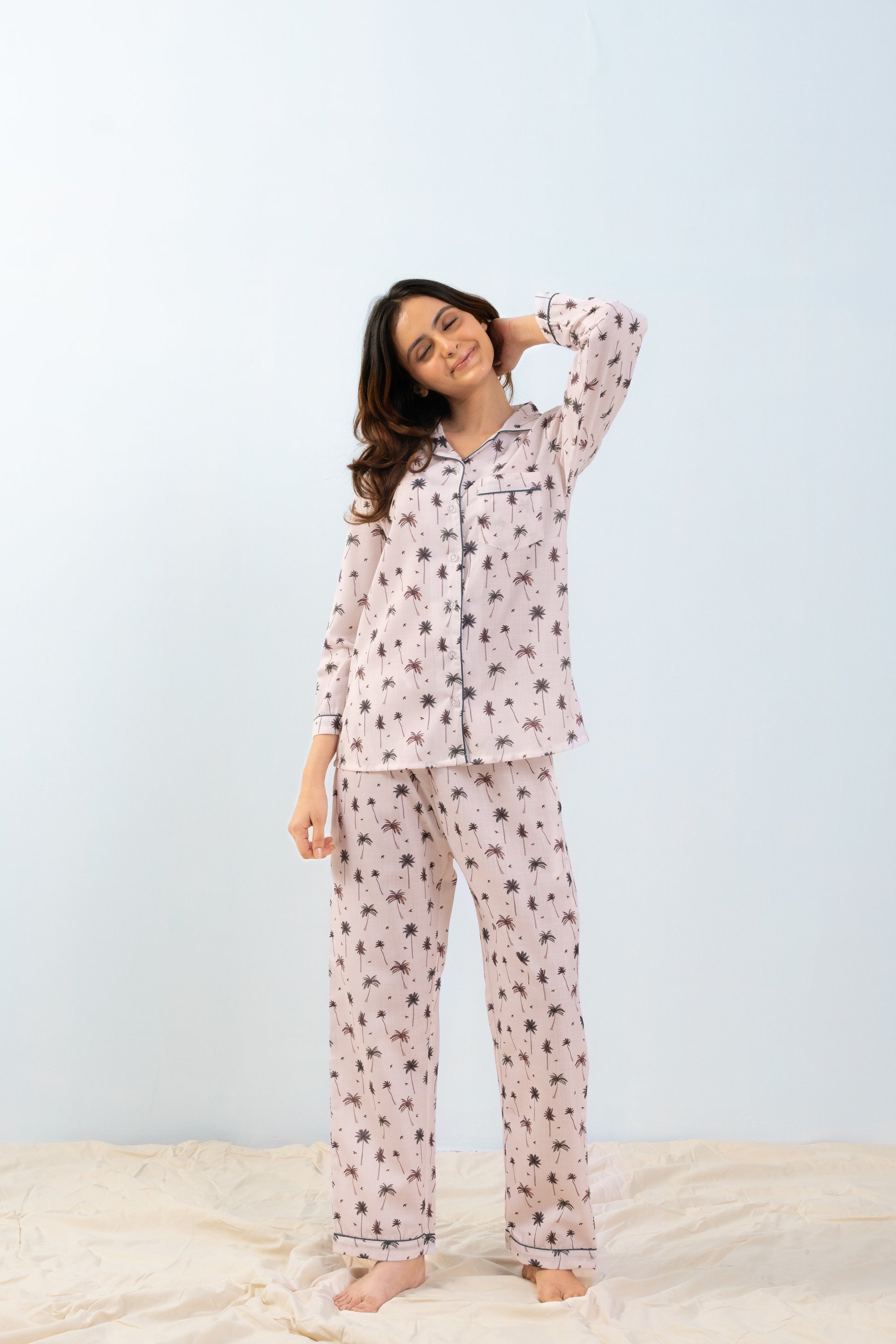 Tropical PJ Set - Female thehouseofcomfort