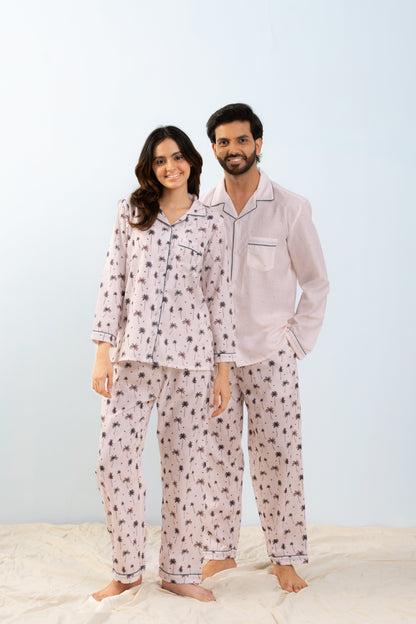 Tropical PJ Set - Female thehouseofcomfort