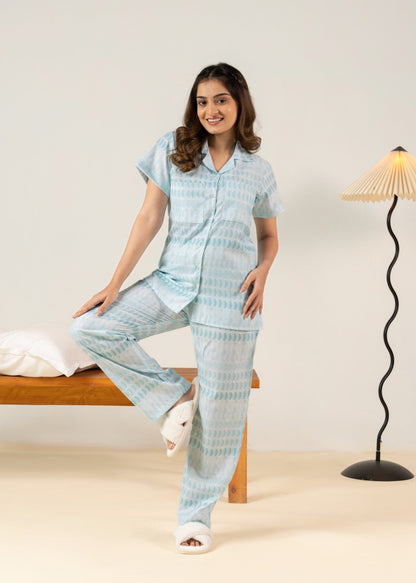 Twilight Tones Braless PJ Set House of Comfort