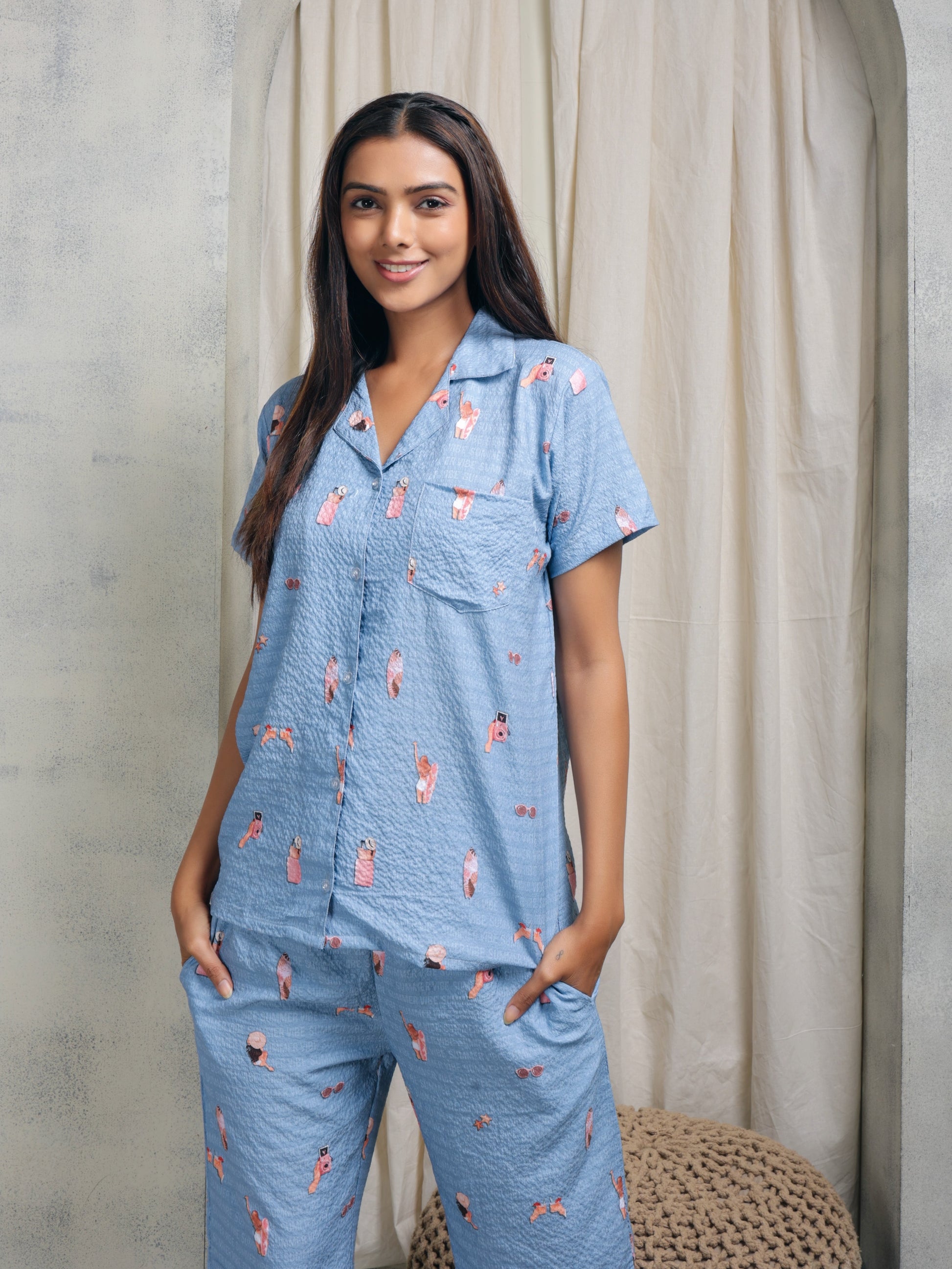 Vacay Vibes PJ Set L